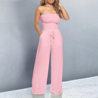 Maya™ - Trendy jumpsuit uten skuldre